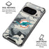 NFL Miami Dolphins Camo Pixel 9/9 Pro Clear Case